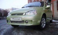 7 799 р. Передний бампер Камея - Спорт Лада Калина Спорт 1119 (2008-2014) (Без сетки, Неокрашенный)  с доставкой в г. Белгород. Увеличить фотографию 3