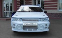 7 799 р. Передний бампер Рузанов Лада 21099 (1990-2004) (Без сетки, Неокрашенный)  с доставкой в г. Белгород. Увеличить фотографию 3