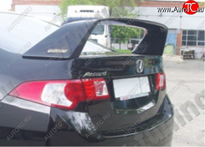 7 699 р. Спойлер багажника MV tuning (высокий, var №1) Acura TSX CU2 седан (2008-2014) (Неокрашенный)  с доставкой в г. Белгород
