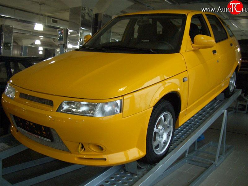 979 р. Решётка радиатора СТ-4 Лада 2110 седан (1995-2007) (Неокрашенная)  с доставкой в г. Белгород