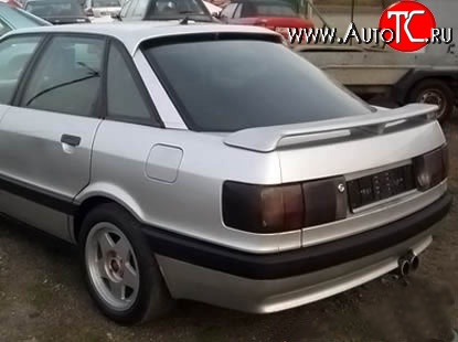 4 899 р. Спойлер Standart Audi 80 B3 седан (1986-1991) (Неокрашенный)  с доставкой в г. Белгород