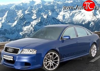 12 599 р. Передний бампер Magnus Style Audi A6 C5 дорестайлинг, седан (1997-2001) (Неокрашенный)  с доставкой в г. Белгород
