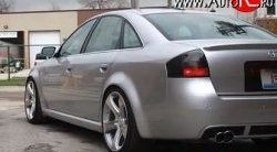 4 749 р. Пороги накладки Vortex Audi A6 C5 дорестайлинг, седан (1997-2001) (Неокрашенные)  с доставкой в г. Белгород. Увеличить фотографию 3