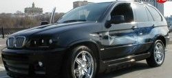 13 949 р. Пороги накладки с арками Тарантул BMW X5 E53 дорестайлинг (1999-2003) (Неокрашенные)  с доставкой в г. Белгород. Увеличить фотографию 2