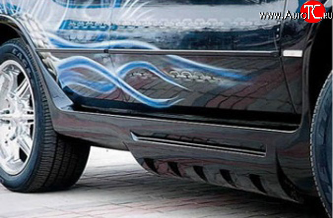 13 949 р. Пороги накладки с арками Тарантул BMW X5 E53 дорестайлинг (1999-2003) (Неокрашенные)  с доставкой в г. Белгород