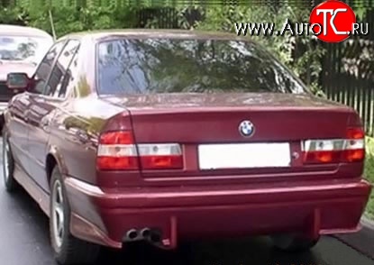 8 149 р. Задний бампер HAMANN Competition BMW 5 серия E34 седан дорестайлинг (1988-1994) (Неокрашенный)  с доставкой в г. Белгород