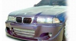 7 049 р. Передний бампер Monstr BMW 3 серия E36 седан (1990-2000)  с доставкой в г. Белгород. Увеличить фотографию 2