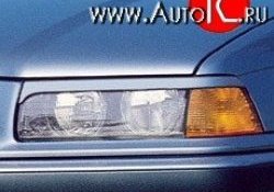 849 р. Реснички на фары Sport BMW 3 серия E36 седан (1990-2000) (Неокрашенные)  с доставкой в г. Белгород. Увеличить фотографию 5