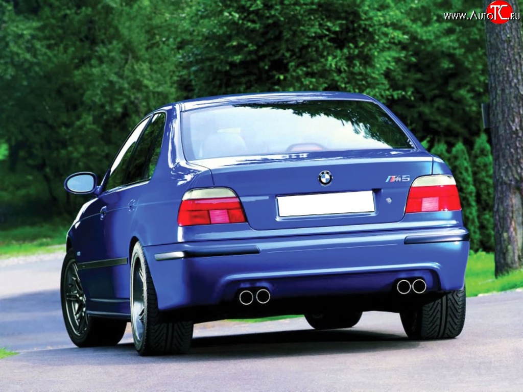 7 399 р. Задний бампер M5 BMW 5 серия E39 седан дорестайлинг (1995-2000)  с доставкой в г. Белгород