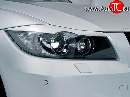 899 р. Реснички Style BMW 3 серия E90 седан дорестайлинг (2004-2008) (Неокрашенные)  с доставкой в г. Белгород
