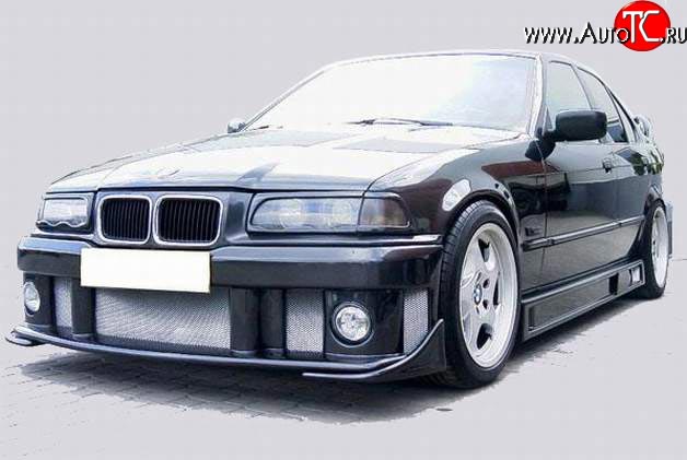 7 299 р. передний бампер CarZone-CONCEPT BMW 3 серия E36 седан (1990-2000)  с доставкой в г. Белгород