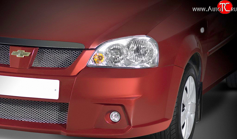 2 249 р. Комплект противотуманных фар в передний бампер Style Daewoo Gentra KLAS седан (2012-2016)  с доставкой в г. Белгород
