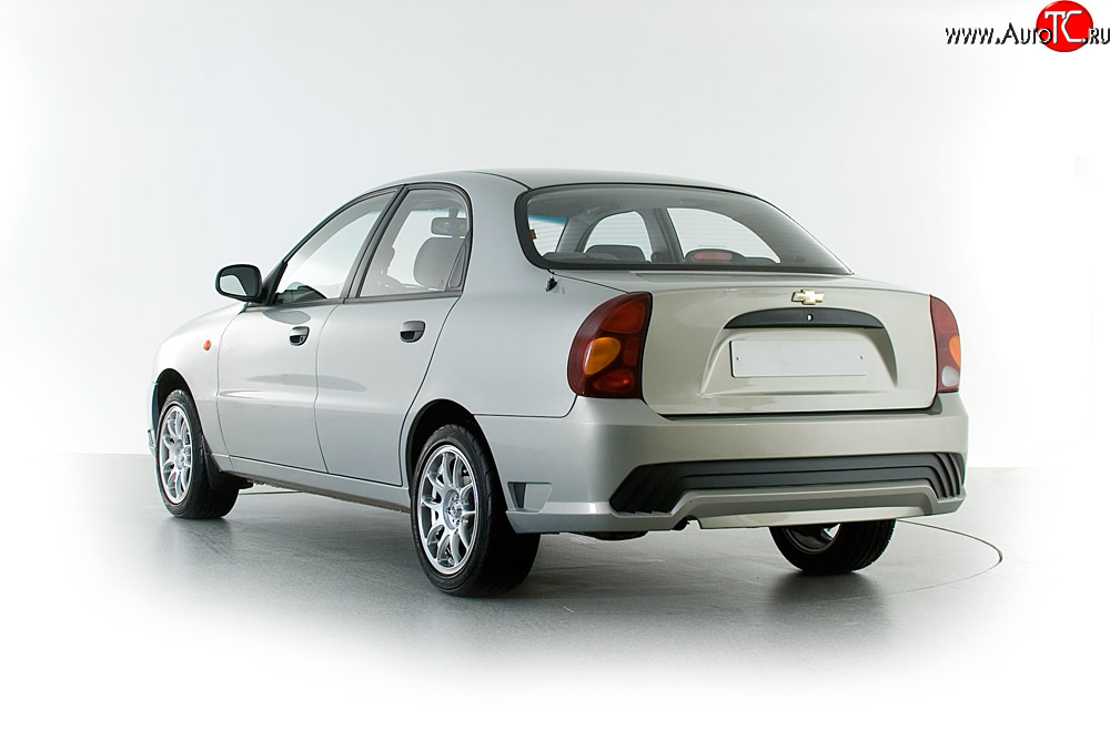 4 699 р. Задний бампер AIR Daewoo Lanos T100 дорестайлинг, седан (1997-2002) (Неокрашенный)  с доставкой в г. Белгород