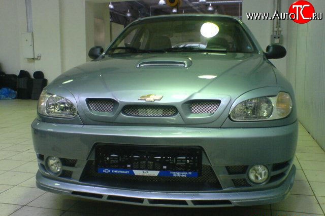 549 р. Реснички ATL Daewoo Sense Т100 седан (1997-2008) (Неокрашенные)  с доставкой в г. Белгород