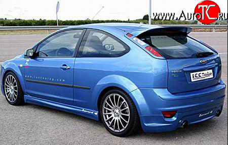 3 249 р. Спойлер ICC Ford Focus 2 хэтчбэк 5 дв. дорестайлинг (2004-2008)  с доставкой в г. Белгород