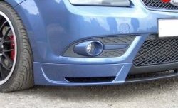 4 999 р. Накладка переднего стайлингового (кабри) бампера Sport Ford Focus 2  седан дорестайлинг (2004-2008) (Неокрашенная)  с доставкой в г. Белгород. Увеличить фотографию 2