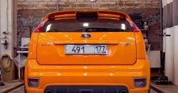 5 699 р. Накладка заднего бампера ST Sport Ford Focus 2 хэтчбэк 5 дв. дорестайлинг (2004-2008) (Неокрашенный)  с доставкой в г. Белгород. Увеличить фотографию 4