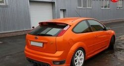 5 699 р. Накладка заднего бампера ST Sport Ford Focus 2 хэтчбэк 5 дв. дорестайлинг (2004-2008) (Неокрашенный)  с доставкой в г. Белгород. Увеличить фотографию 6
