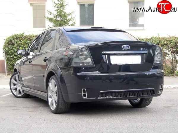 14 299 р. Задний бампер Concept Ford Focus 2  седан дорестайлинг (2004-2008) (Неокрашенный)  с доставкой в г. Белгород