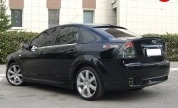 14 299 р. Задний бампер Concept Ford Focus 2  седан дорестайлинг (2004-2008) (Неокрашенный)  с доставкой в г. Белгород. Увеличить фотографию 5
