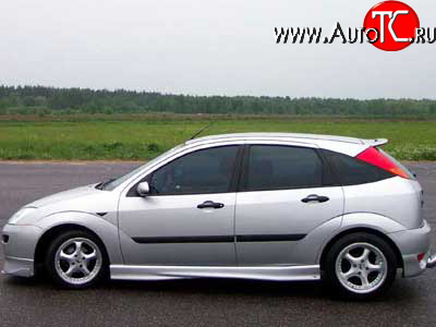 3 699 р. Пороги накладки Sport V1 Ford Focus 1 хэтчбэк 5 дв. дорестайлинг (1998-2002)  с доставкой в г. Белгород