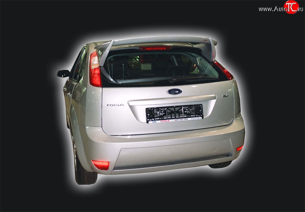 5 799 р. Спойлер GT Dynamics Ford Focus 2 хэтчбэк 3 дв. дорестайлинг (2004-2007) (Неокрашенный)  с доставкой в г. Белгород