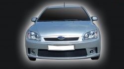 2 549 р. Решётка радиатора GT Dynamics Ford Focus 2  седан дорестайлинг (2004-2008) (Неокрашенная)  с доставкой в г. Белгород. Увеличить фотографию 2