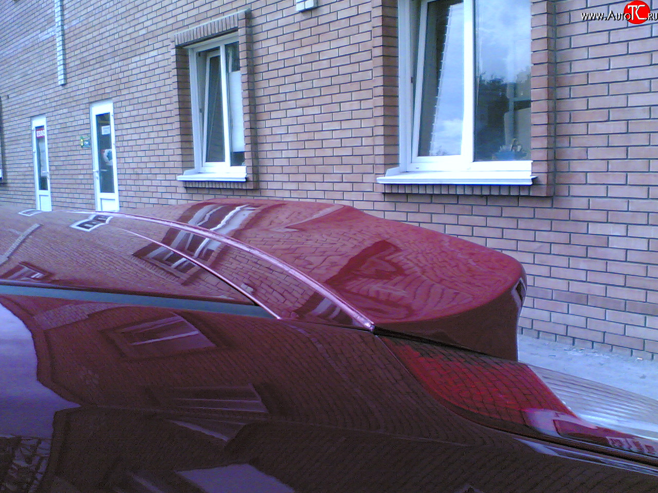 1 799 р. Спойлер Снайпер Ford Focus 2 хэтчбэк 3 дв. дорестайлинг (2004-2007) (Неокрашенный)  с доставкой в г. Белгород