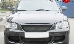 4 699 р. Передний бампер ATH-classic Hyundai Accent 2 LC седан дорестайлинг (ТагАЗ) (1999-2012) (Неокрашенный)  с доставкой в г. Белгород. Увеличить фотографию 3