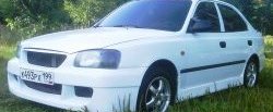 4 699 р. Передний бампер ATH-classic Hyundai Accent 2 LC седан дорестайлинг (ТагАЗ) (1999-2012) (Неокрашенный)  с доставкой в г. Белгород. Увеличить фотографию 6
