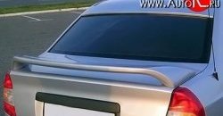 5 249 р. Спойлер Street Hyundai Accent 2 LC седан дорестайлинг (ТагАЗ) (1999-2012) (Неокрашенный)  с доставкой в г. Белгород. Увеличить фотографию 3
