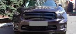 15 999 р. Решётка радиатора Style INFINITI FX50 S51 дорестайлинг (2008-2011) (Неокрашенная)  с доставкой в г. Белгород. Увеличить фотографию 3