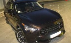 11 599 р. Пороги накладки Diablo INFINITI FX50 S51 дорестайлинг (2008-2011) (Неокрашенные)  с доставкой в г. Белгород. Увеличить фотографию 4