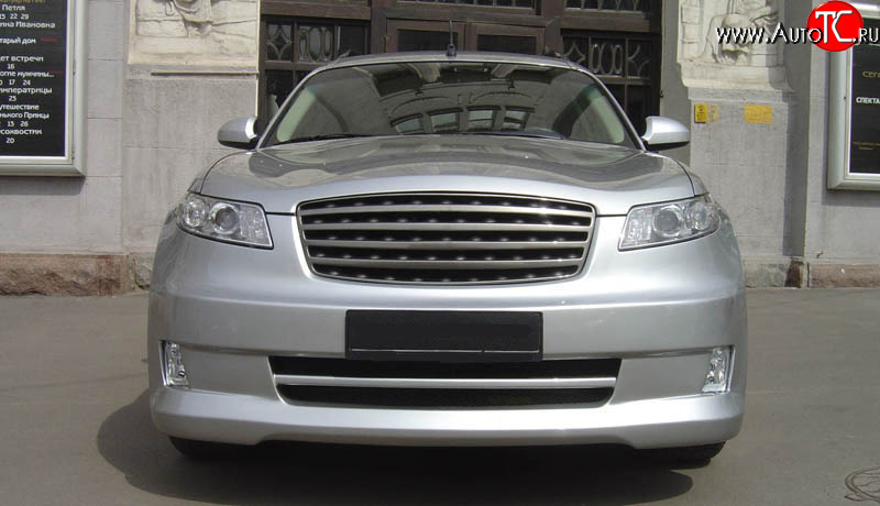 5 999 р. Противотуманные фары в передний бампер AERO INFINITI FX45 S50 дорестайлинг (2002-2005)  с доставкой в г. Белгород