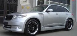 5 999 р. Противотуманные фары в передний бампер AERO INFINITI FX45 S50 дорестайлинг (2002-2005)  с доставкой в г. Белгород. Увеличить фотографию 2
