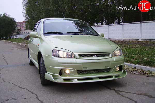 6 199 р. Спойлер переднего бампера Камея-Спорт Лада Калина Спорт 1119 (2008-2014) (Неокрашенная)  с доставкой в г. Белгород