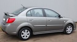 5 799 р. Спойлер GT Dynamics KIA Rio 2 JB дорестайлинг седан (2005-2009) (Неокрашенный)  с доставкой в г. Белгород. Увеличить фотографию 2
