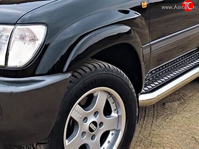 15 699 р. Арки крыльев Sport Toyota Land Cruiser 10 100 дорестайлинг (1998-2002) (Неокрашенные)  с доставкой в г. Белгород