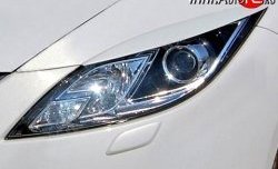 1 149 р. Реснички EX-Style Mazda 6 GH рестайлинг седан (2010-2012) (Неокрашенные)  с доставкой в г. Белгород. Увеличить фотографию 5