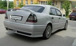 3 599 р. Пороги накладки Rieger Mercedes-Benz C-Class W202 дорестайлинг седан (1993-1997)  с доставкой в г. Белгород. Увеличить фотографию 3