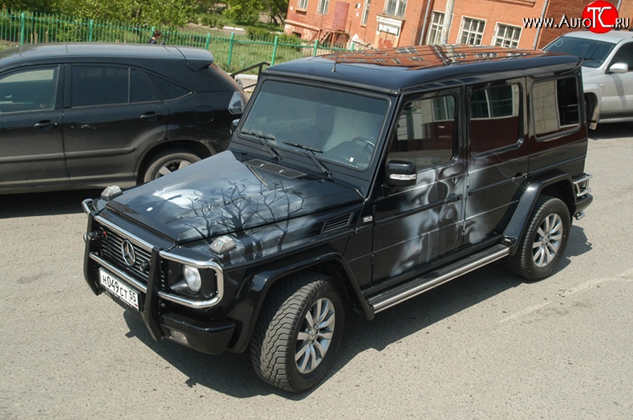 20 899 р. Арки крыльев AMG Mercedes-Benz G class W463 5 дв. дорестайлинг (1989-1994) (Неокрашенные)  с доставкой в г. Белгород
