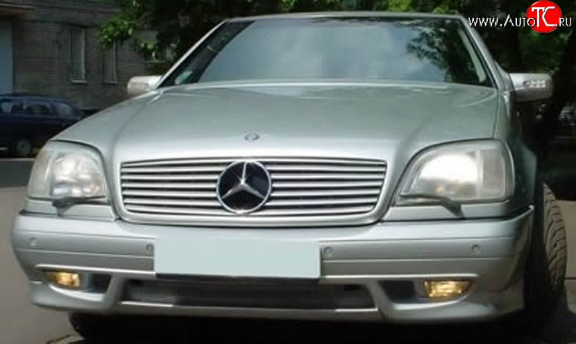 14 949 р. Передний бампер AMG Mercedes-Benz S class W140 Купе (1991-1998) (Неокрашенный)  с доставкой в г. Белгород