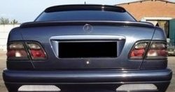 3 799 р. Накладка заднего бампера LORINZER Style Mercedes-Benz E-Class W210 дорестайлинг седан (1996-1999) (Неокрашенная)  с доставкой в г. Белгород. Увеличить фотографию 3