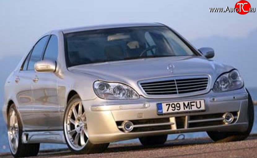 12 599 р. Передний бампер Lorinser F-01 Mercedes-Benz S class W220 (1998-2005) (Неокрашенный)  с доставкой в г. Белгород