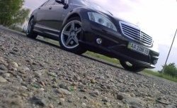 8 649 р. Передний бампер AMG Mercedes-Benz S class 5 W221 седан дорестайлинг (2005-2009) (Неокрашенный)  с доставкой в г. Белгород. Увеличить фотографию 3