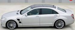 Пороги накладки LORINSER Mercedes-Benz S class 5 W221 седан дорестайлинг (2005-2009)