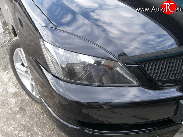 979 р. Комплект узких ресничек Evo V1 Mitsubishi Lancer 9 CS седан 1-ый рестайлинг (2003-2005) (Неокрашенные)  с доставкой в г. Белгород