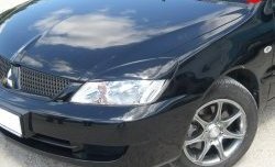 889 р. Комплект широких ресничек Evo V2 Mitsubishi Lancer 9 CS седан 1-ый рестайлинг (2003-2005) (Неокрашенные)  с доставкой в г. Белгород. Увеличить фотографию 2