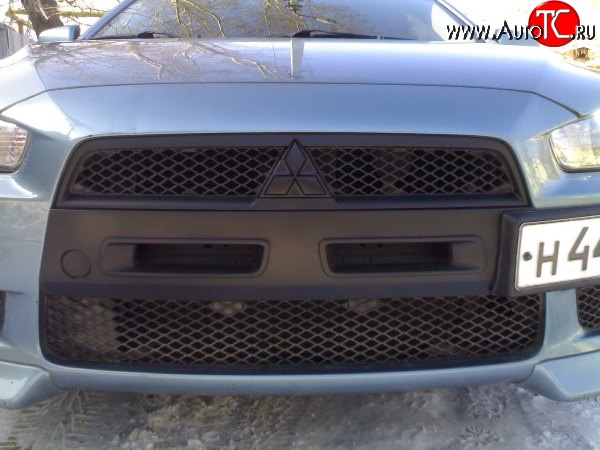 689 р. Центральные воздуховоды Evo на автомобиль Mitsubishi Lancer 10 CY седан дорестайлинг (2007-2010)  с доставкой в г. Белгород
