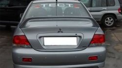 5 799 р. Спойлер GT Dynamics Mitsubishi Lancer 9 CS седан 1-ый рестайлинг (2003-2005) (Неокрашенный)  с доставкой в г. Белгород. Увеличить фотографию 2